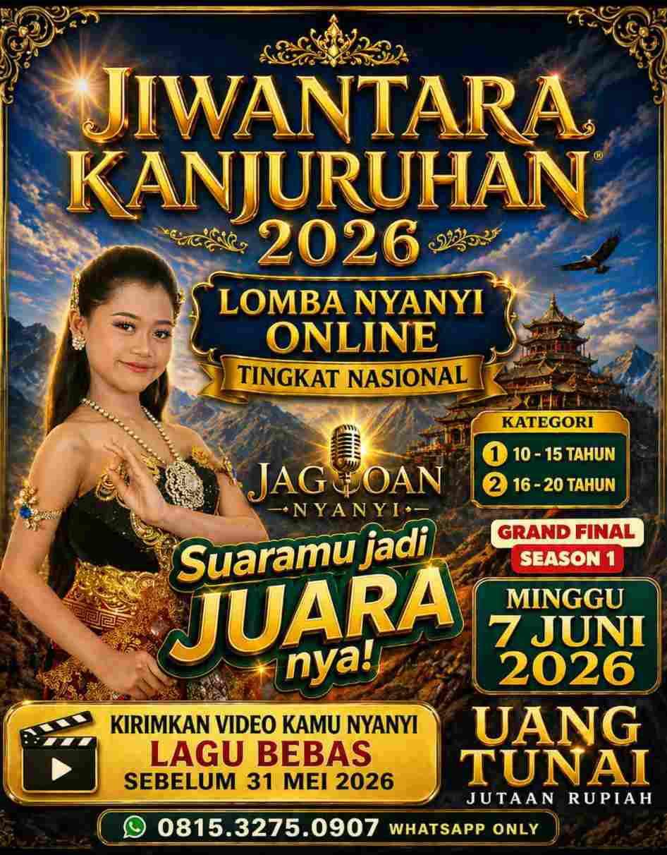 Vanya Wijaya Ajak Generasi Muda Ikut Lomba Nyanyi Tingkat Nasional “Jiwantara Kanjuruhan 2026 Season I”